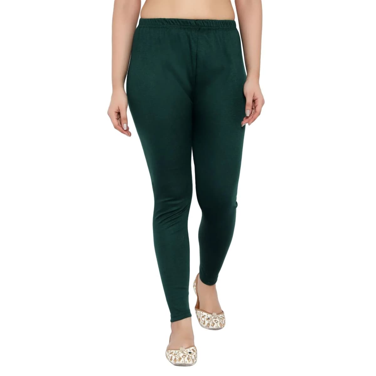 RICHMAN Selex Girls School Slacks Bottle Green 2