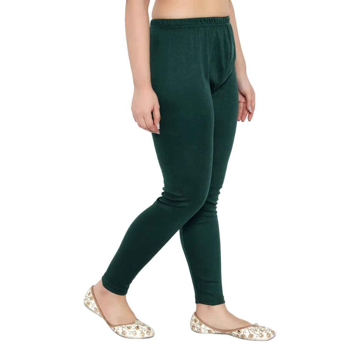 RICHMAN Selex Girls School Slacks Bottle Green 4