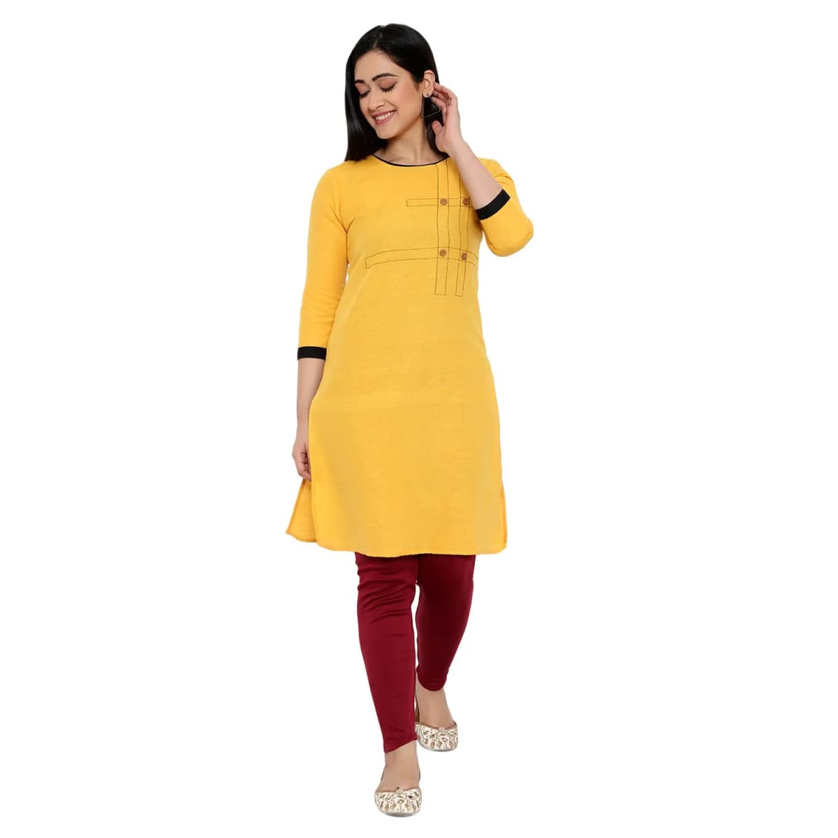 RICHMAN Selex Girls School Slacks Maroon 3