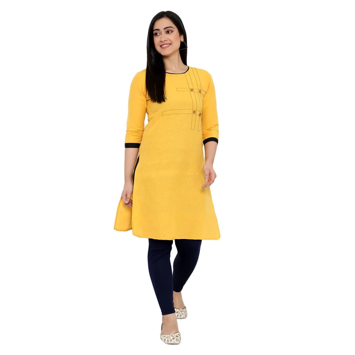 RICHMAN Selex Girls School Slacks Navy Blue 2