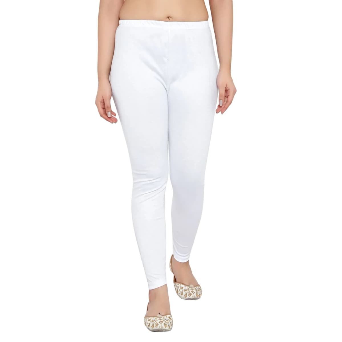 RICHMAN Selex Girls School Slacks White 2
