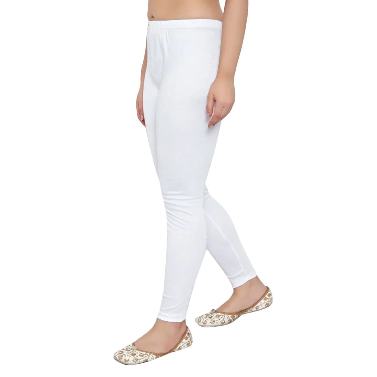 RICHMAN Selex Girls School Slacks White 3